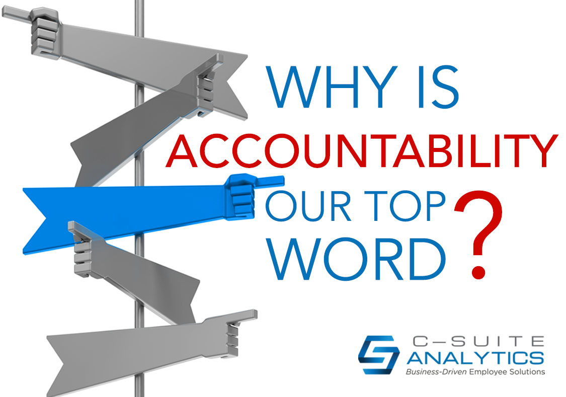 Accountability The Top Word CSuite Analytics