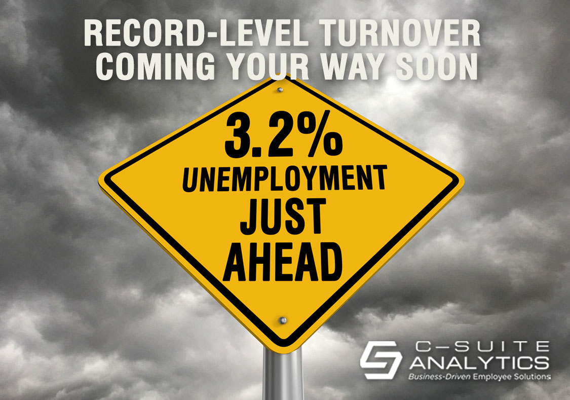 Record-Level Turnover Coming Your Way