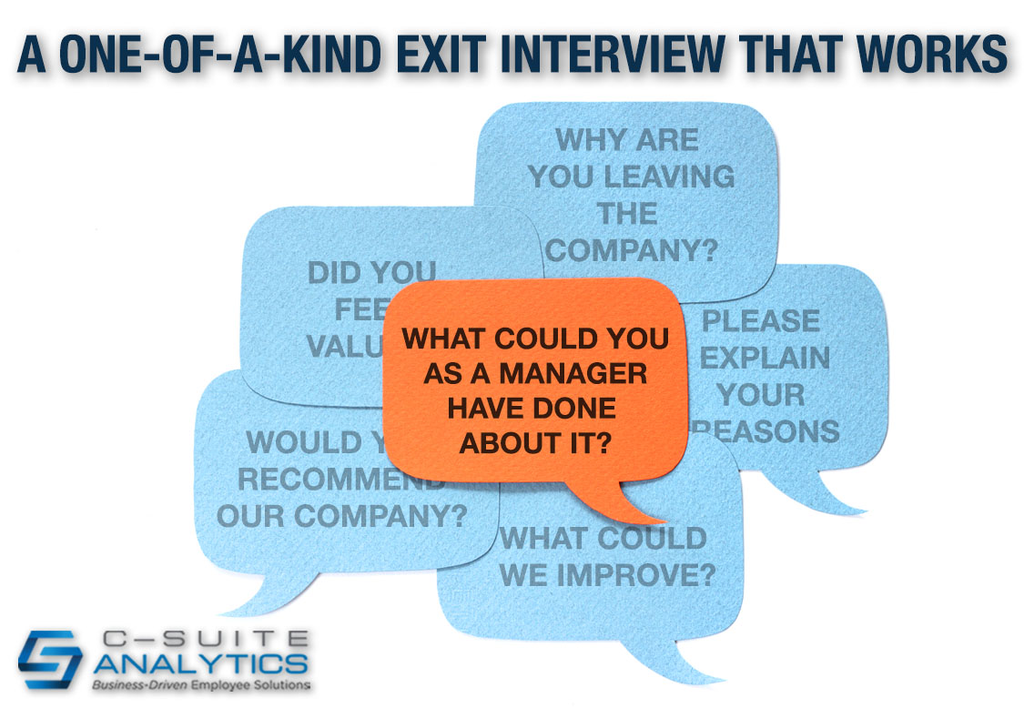 A One-Of-A-Kind Exit Interview That Works