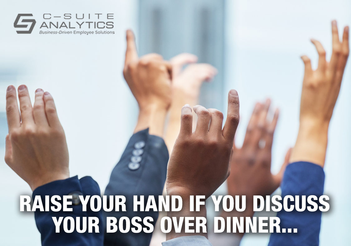 Employees Talk About Their Bosses Over Dinner
