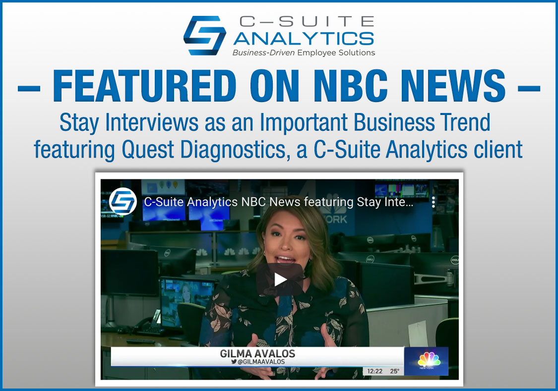 Stay Interviews Featured on NBC News