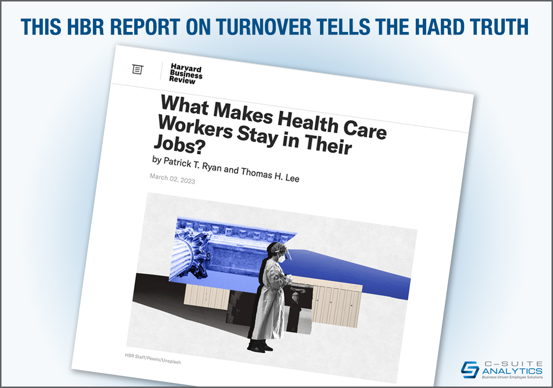 This HBR Report On Turnover Tells the Hard Truth