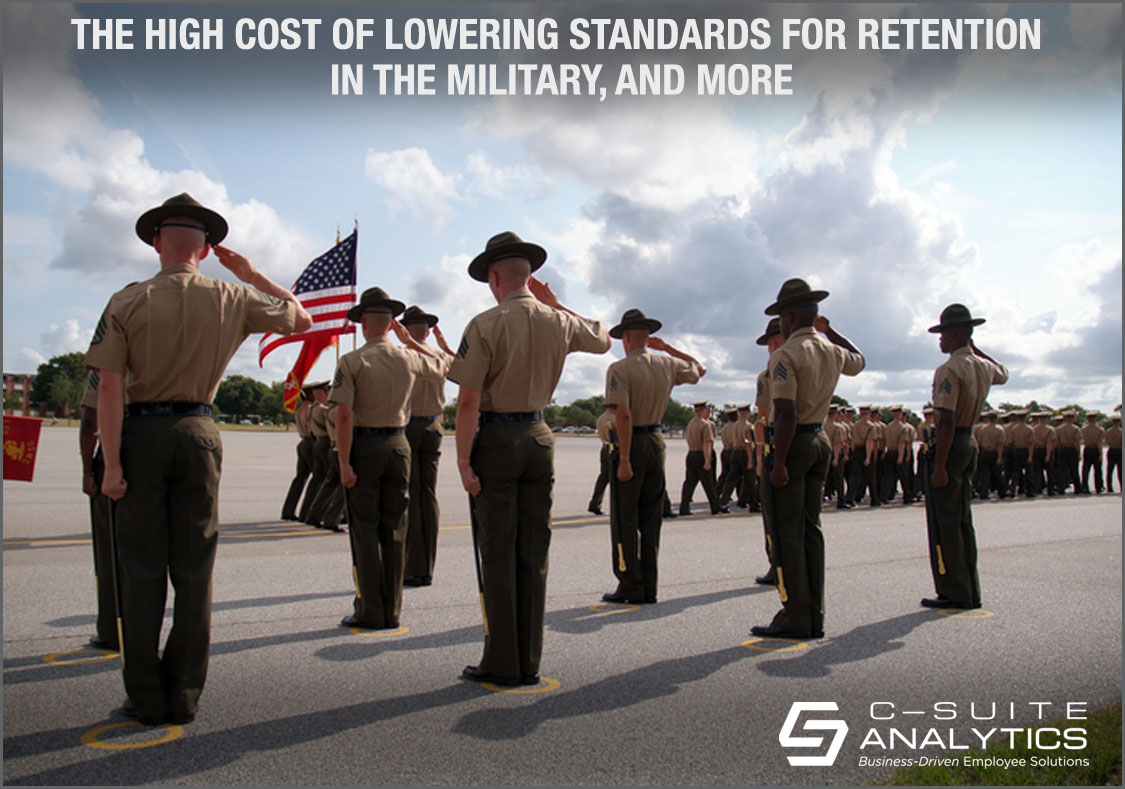 The High Cost of Lowering Standards for Retention in the Military, and More