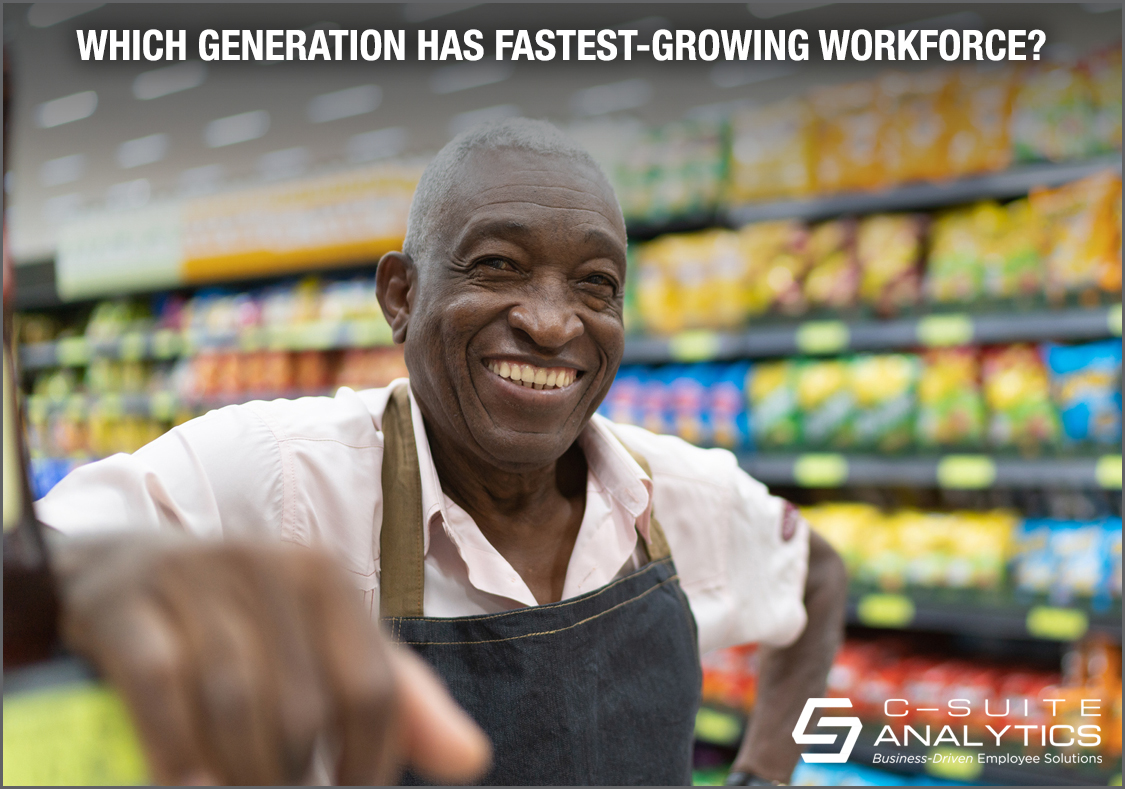 fastest growing generation in workforce