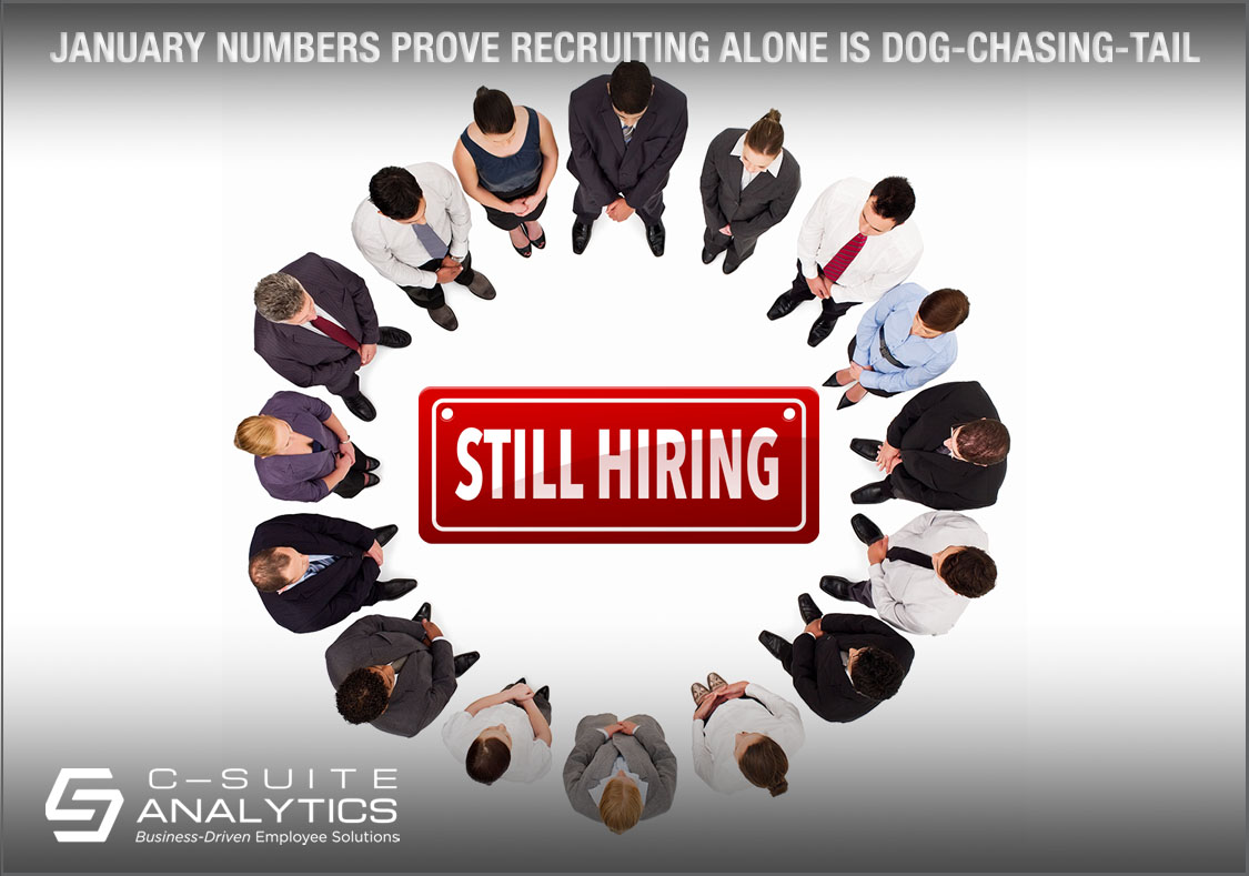 January Numbers Prove Recruiting Alone Is Dog-Chasing-Tail