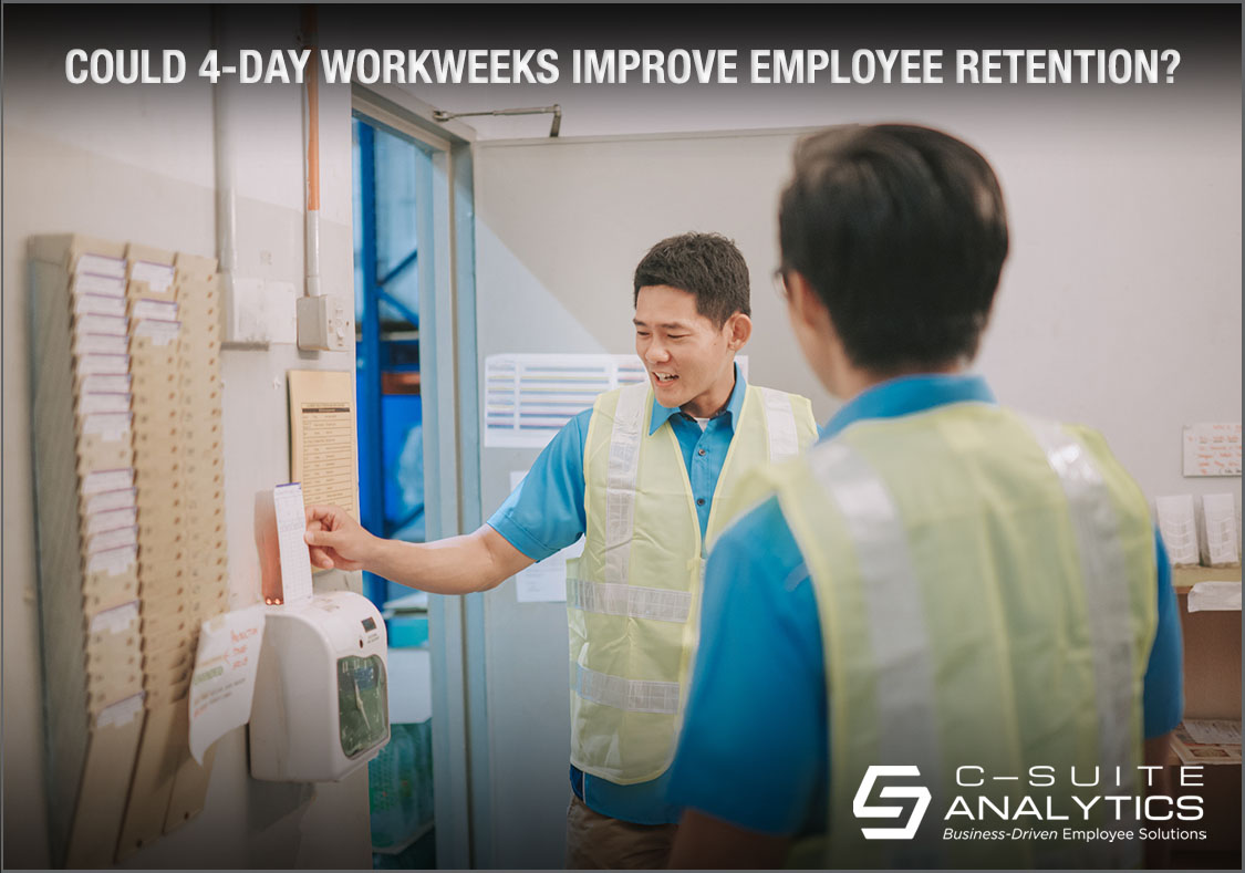 4-Day Workweeks Improve Employee Retention
