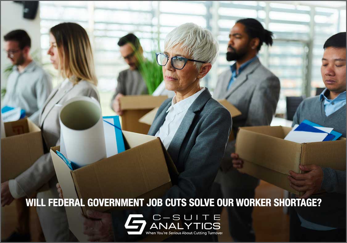 Federal Government Job Cuts Solve Our Worker Sho