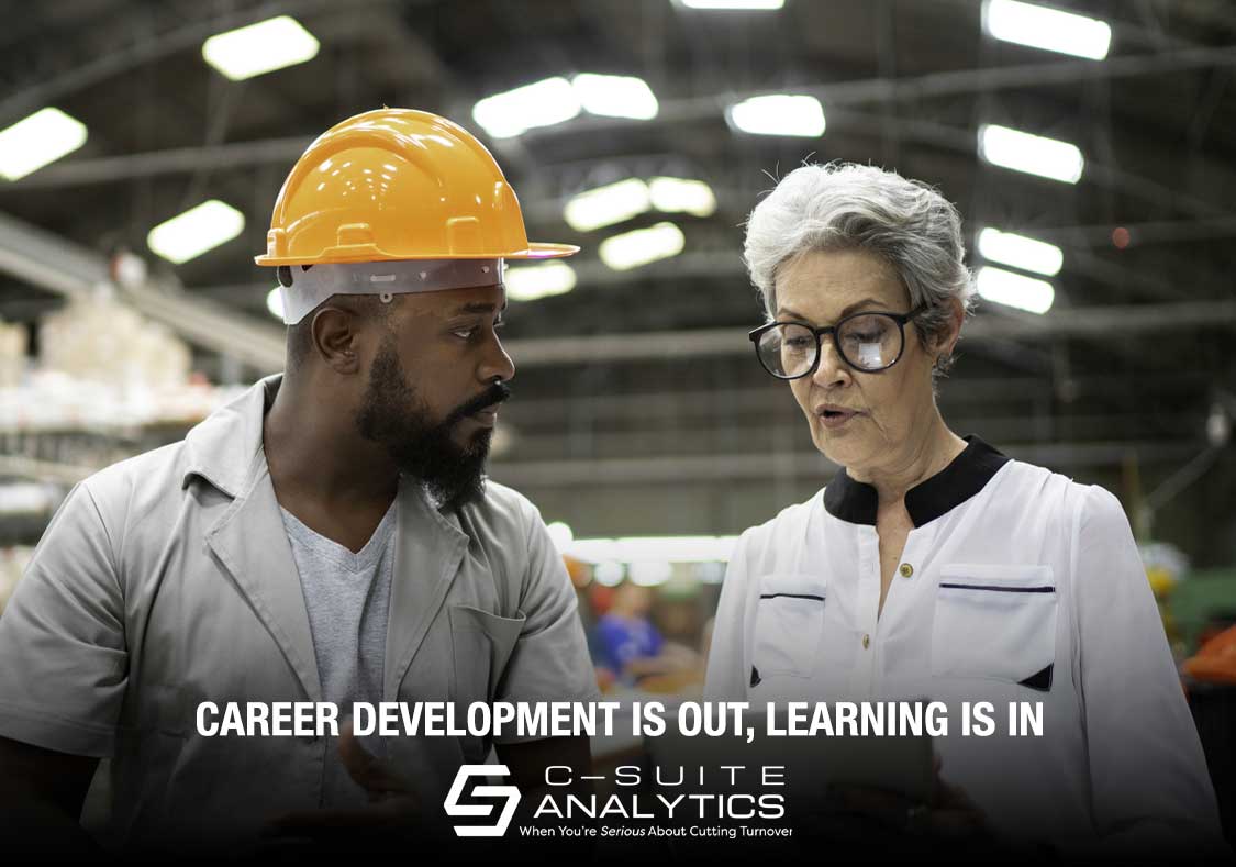 Learning on the job.