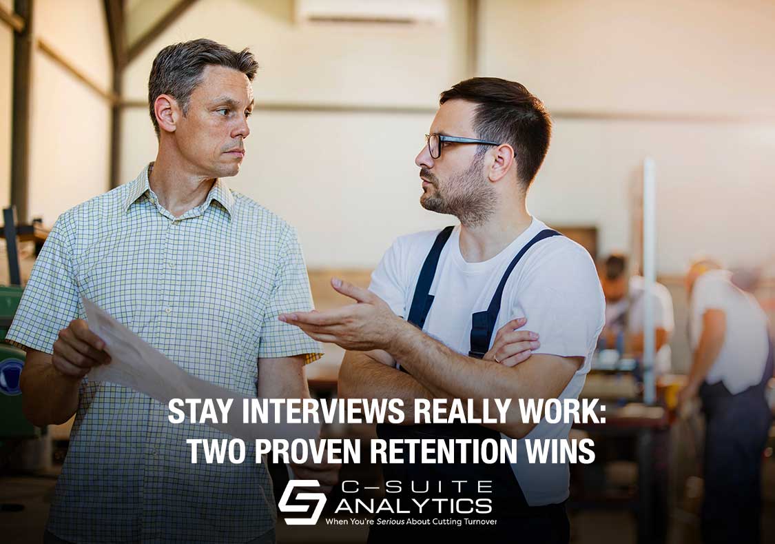 Stay Interview success