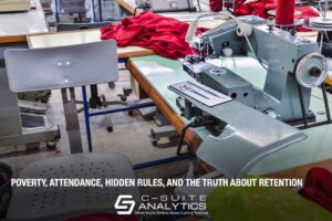 vacant sewing station